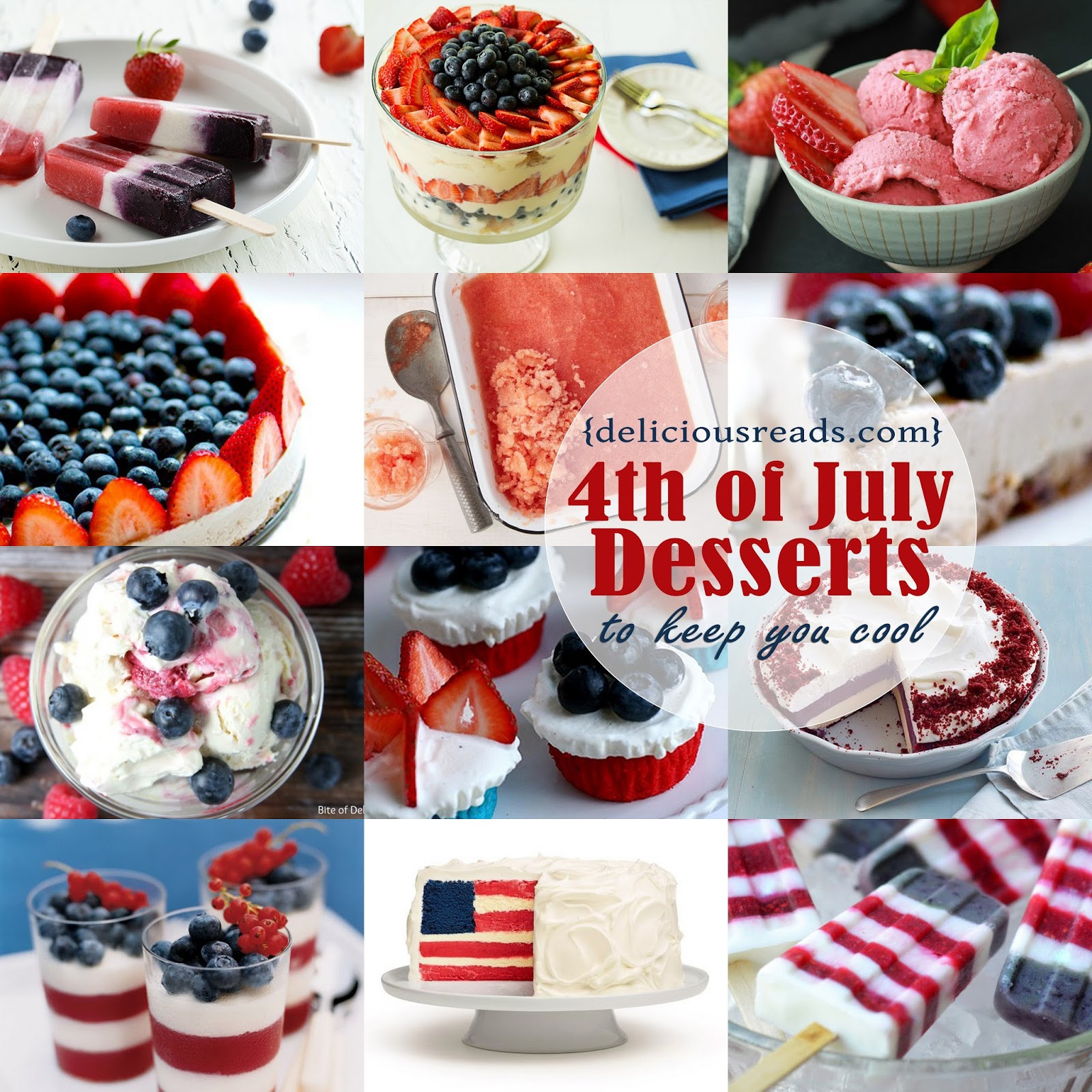 4Th July Desserts
 Delicious Reads Delicious Dish 4th of July Desserts That