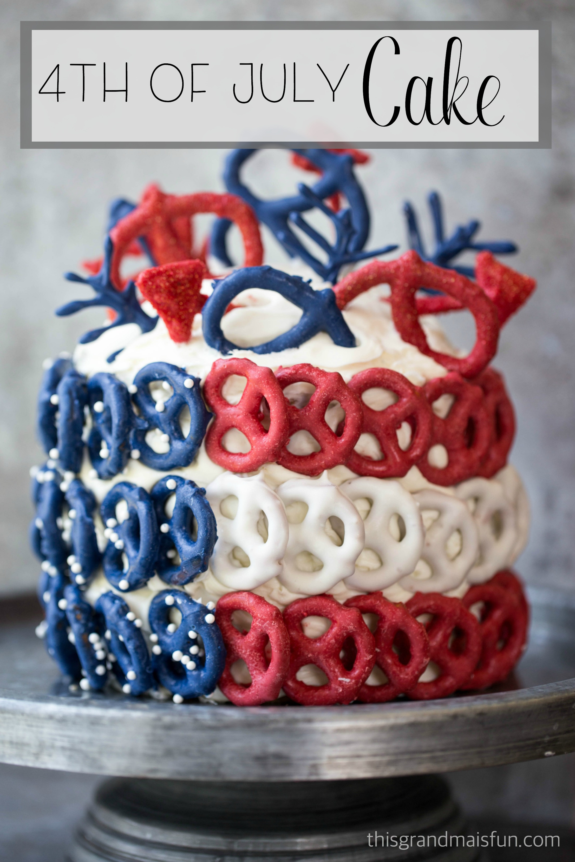 4Th Of July Cake Recipes
 4th of July Cake TGIF This Grandma is Fun