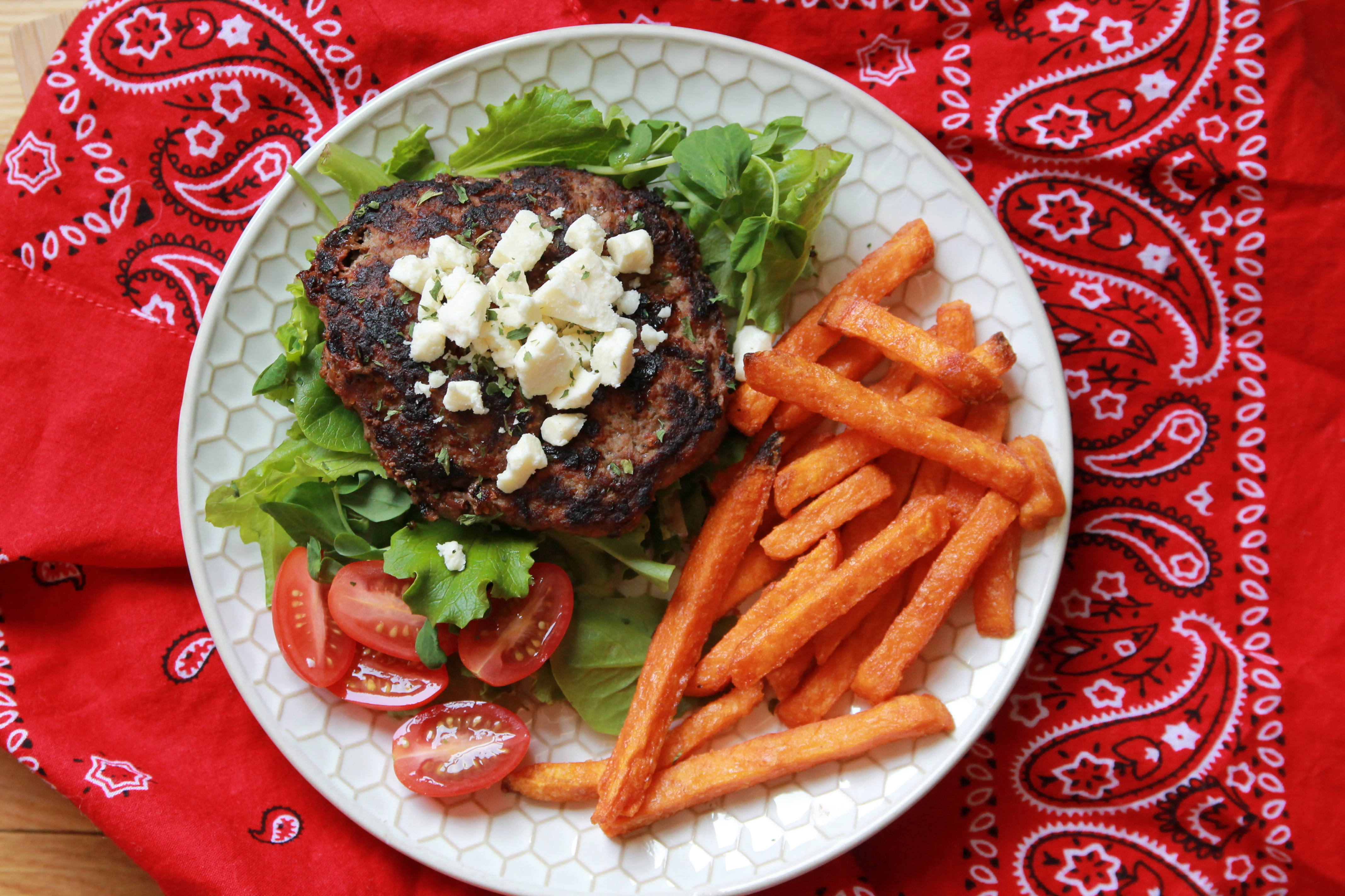 5 Dinners In 1 Hour
 Greek Burgers CE 5 Dinners In 1 Hour