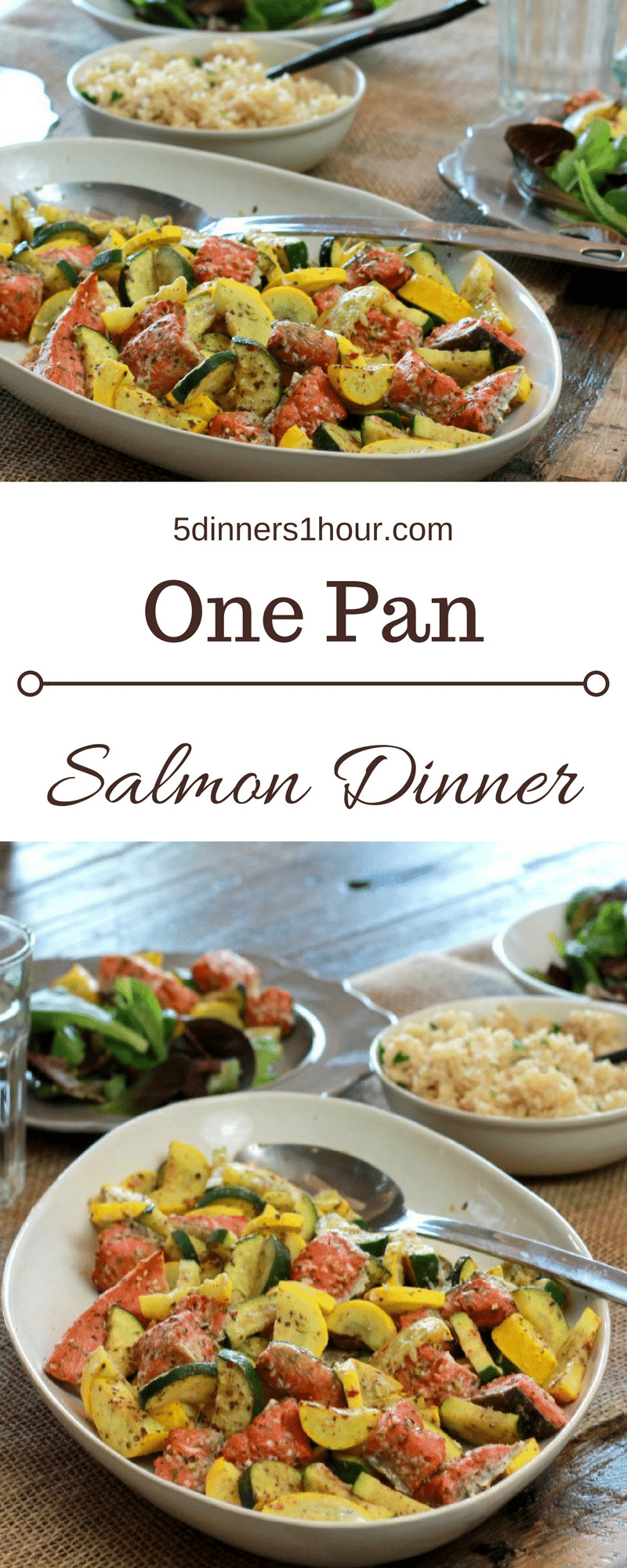 5 Dinners In 1 Hour
 5 Minute Quick Salmon Dinner 5 Dinners In 1 Hour