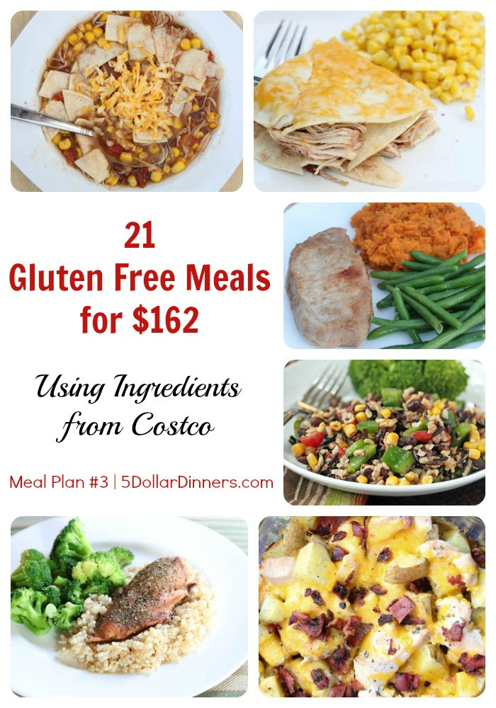 5 Dollar Dinners
 How to Make 21 Gluten Free Meals for $162