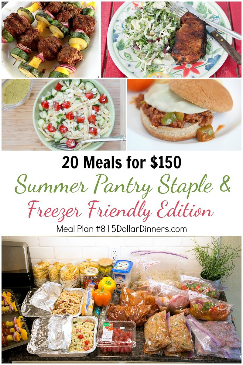 5 Dollar Dinners
 Warehouse Store Meal Plans