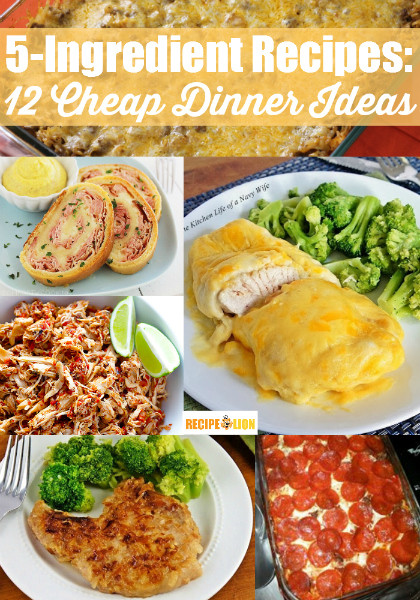 5 Ingredient Dinner Recipes
 5 Ingre nt Ideas For Weeknight Dinner Emergencies From