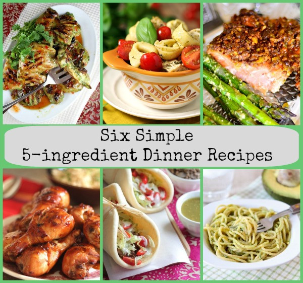 5 Ingredient Dinner Recipes
 recipe by ingre nt