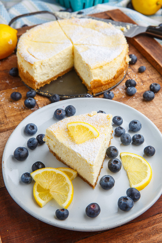 6 Inch Cheesecake Recipe
 Lemon New York Style Cheesecake with Gingersnap Crust