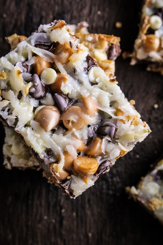 7 Layer Dessert
 A New Job Classic Seven Layer Bars Katie at the