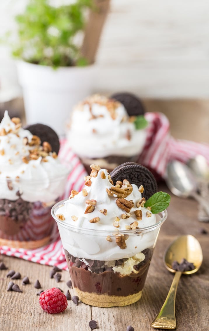 7 Layer Dessert
 Individual 7 Layer Dessert Dip Cups