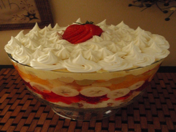 7 Layer Pudding Dessert
 7 Layer Punchbowl Dessert Recipe Food