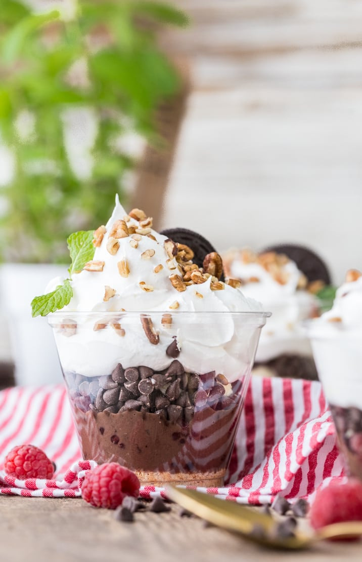 7 Layer Pudding Dessert
 Individual 7 Layer Dessert Dip Cups