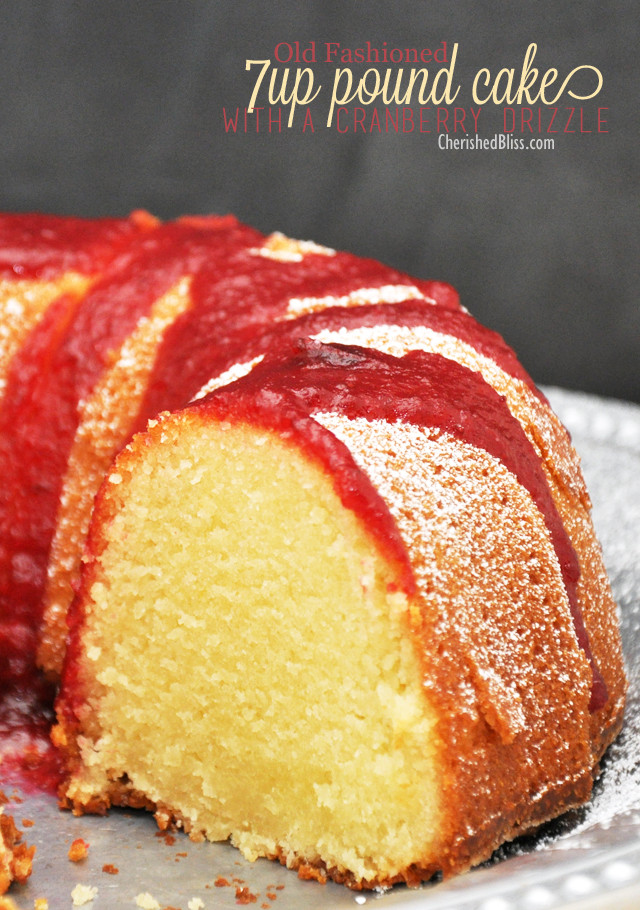 7Up Pound Cake Recipe
 35 Scrumptious and Festive Christmas Cakes