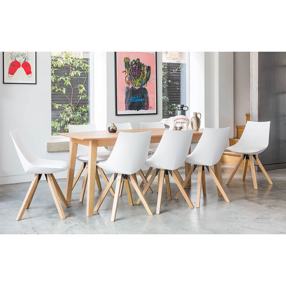 8 Chair Dinner Table
 OutAndOutOriginal Sebastian Dining Table and 8 Chairs