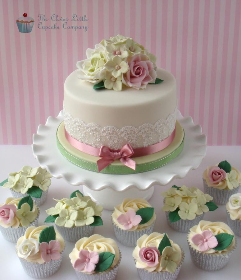 90Th Birthday Cake
 Roses and Hydrangeas 90th Birthday Cake cake by The