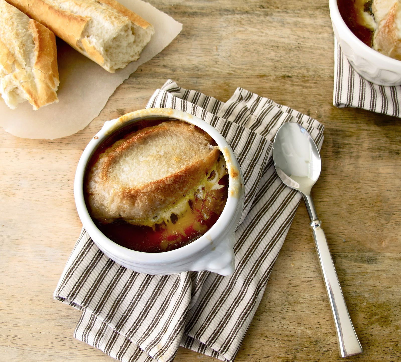 A Dinner Of Onions
 Jenny Steffens Hobick French ion Soup Recipe