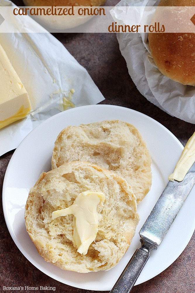 A Dinner Of Onions
 Caramelized onion dinner rolls recipe