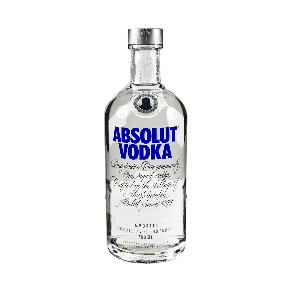 Absolut Vodka Drinks
 Absolut Blue Vodka 70cl