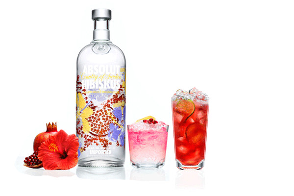 Absolut Vodka Drinks
 Absolut Hibiskus Drink Recipes for Spring