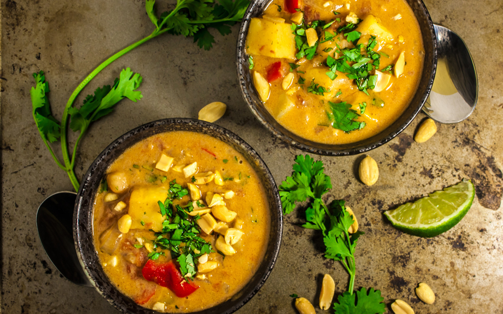 African Peanut Stew
 West African Peanut Stew [Vegan Gluten Free] e Green