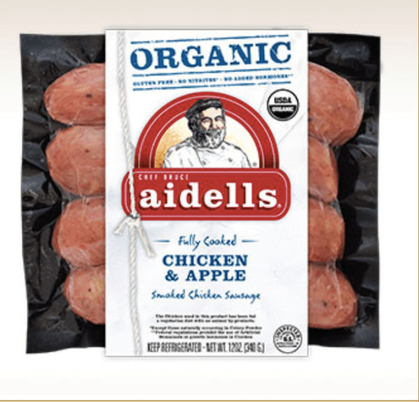 Aidells Chicken Apple Sausage
 grainfree Daily Beauty Wisdom