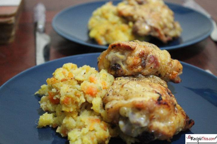 Air Fryer Chicken Thighs
 Air Fryer Chicken Thighs & Instant Pot Root Mash • Recipe This