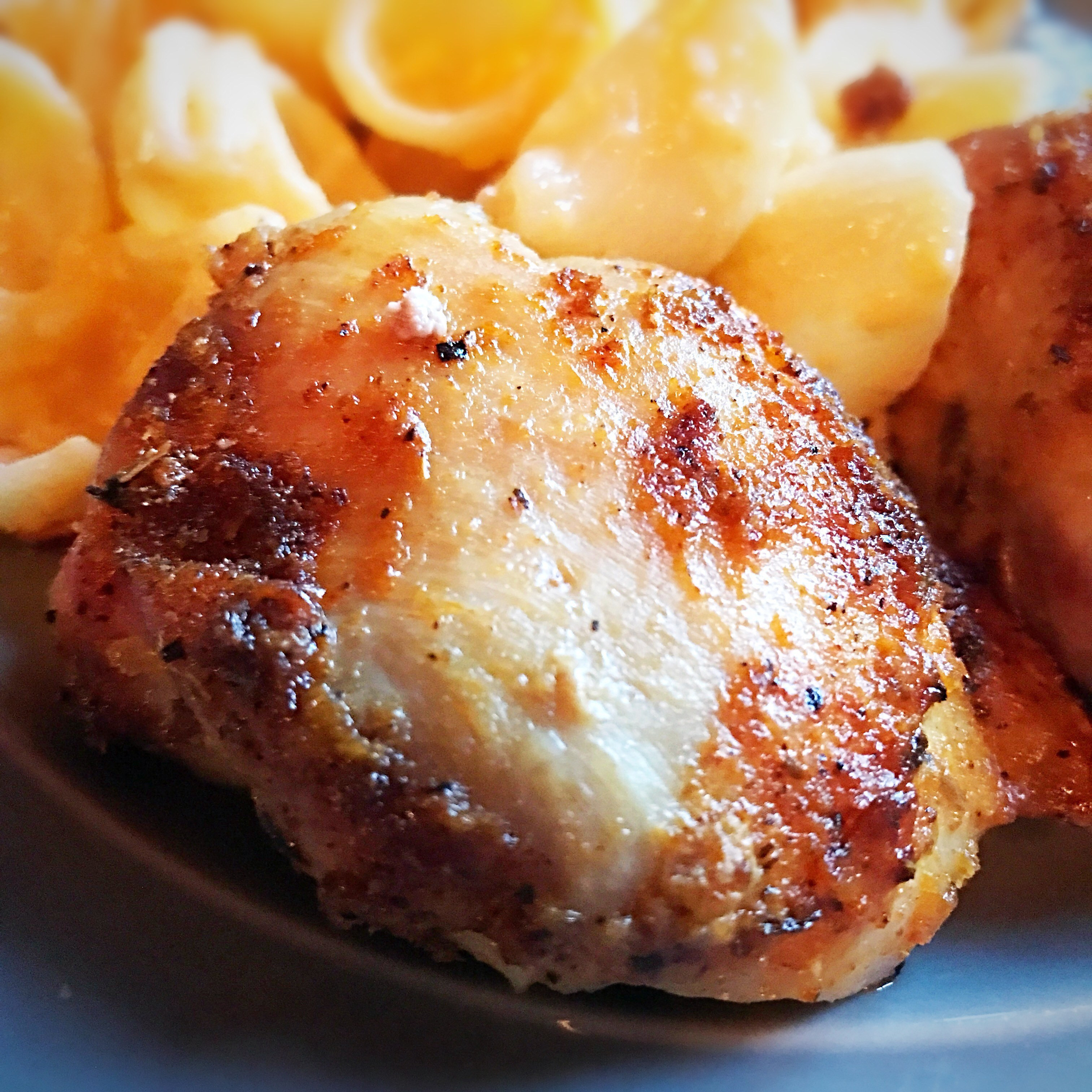 Air Fryer Chicken Thighs
 Air Fryer “That Man’s Chicken” Thighs 4 – 5 Smart Points