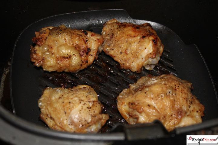Air Fryer Chicken Thighs
 Air Fryer Chicken Thighs & Instant Pot Root Mash • Recipe This