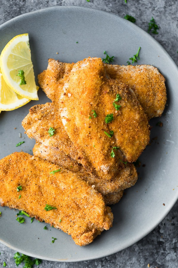 Air Fryer Fried Chicken Breast
 Easy Breaded Air Fryer Chicken Breast