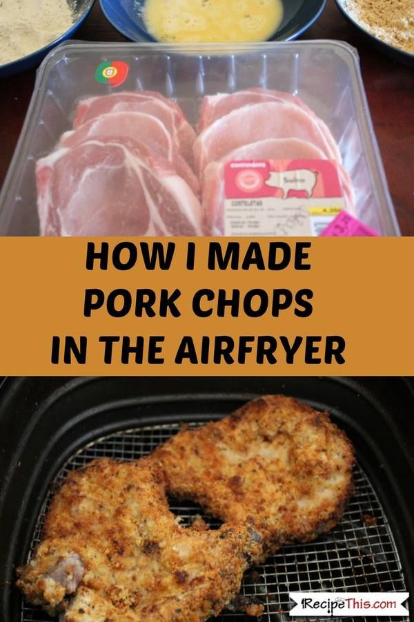 Air Fryer Pork Chops
 503 best Air Fryer Halogen Recipes images on Pinterest