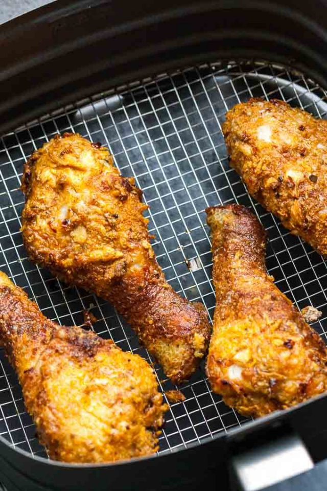 Air Fryer Recipes Fried Chicken
 AirFryer Chicken Drumsticks Easy Air Fryer fried chicken