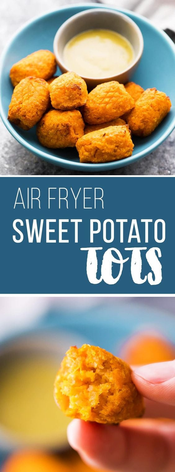 Air Fryer Sweet Potato
 Crispy Air Fryer Sweet Potato Tots