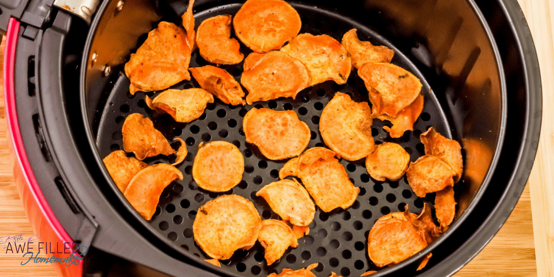 Air Fryer Sweet Potato
 Air Fryer Sweet Potato Chips Awe Filled Homemaker