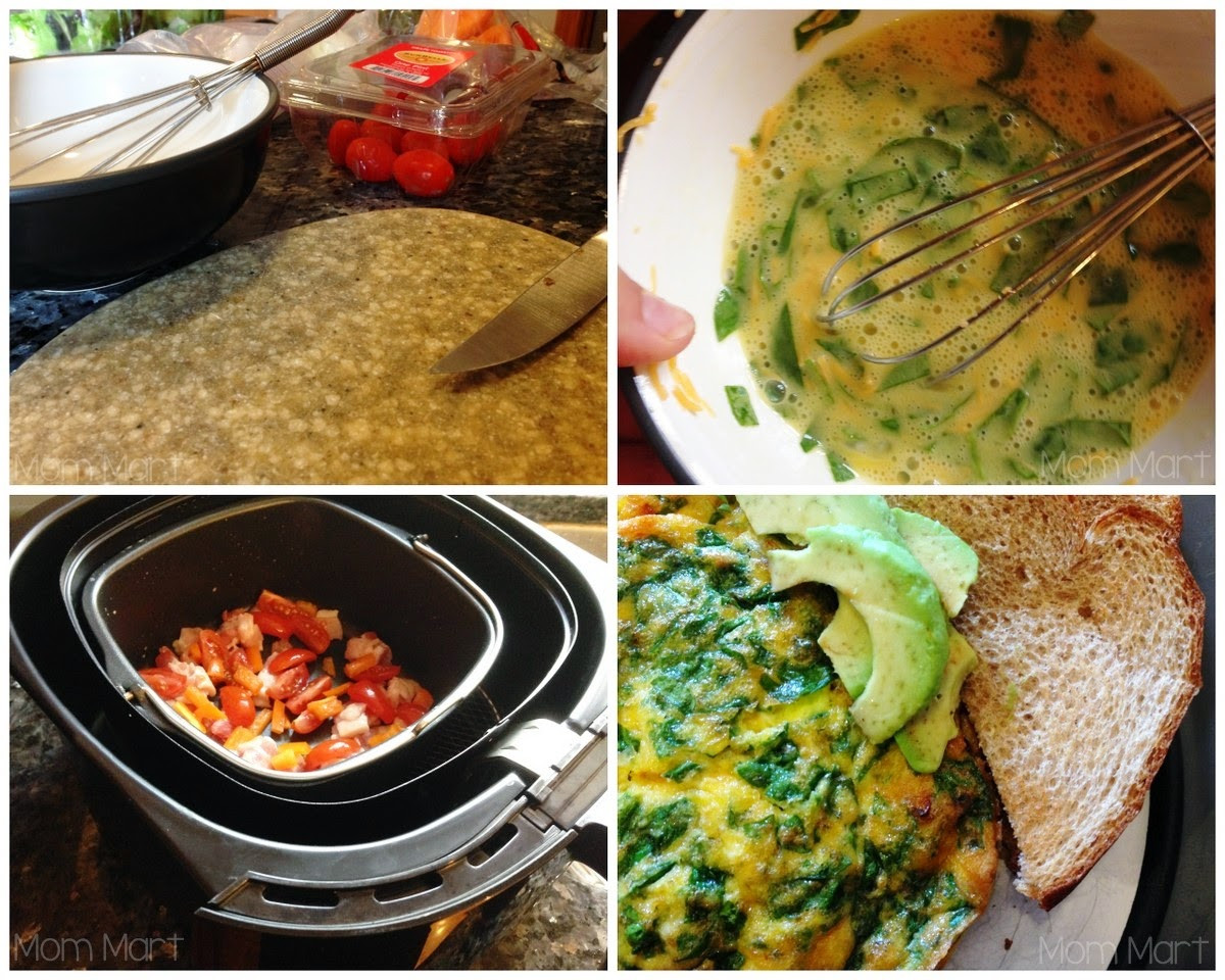 Airfryer Breakfast Recipes
 Mom Mart Family Frittata Fun with the Philips Airfryer