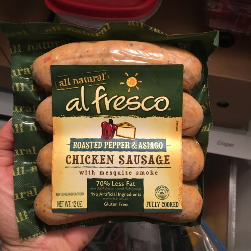 Al Fresco Chicken Sausage
 Product Highlight Al Fresco Chicken Sausages Hungry
