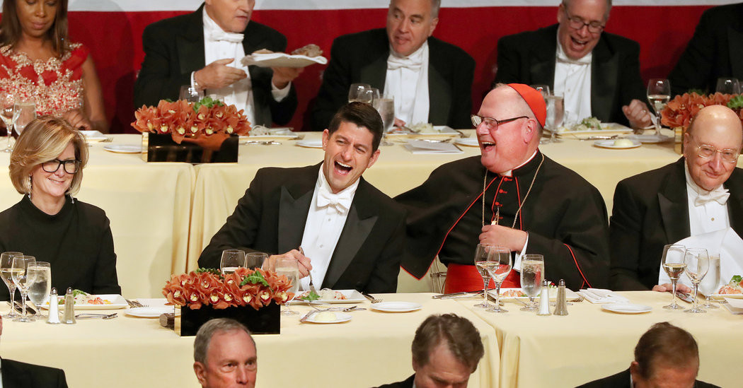 Al Smith Dinner 2017
 At Al Smith Dinner Paul Ryan’s Best Jokes Are Aimed at