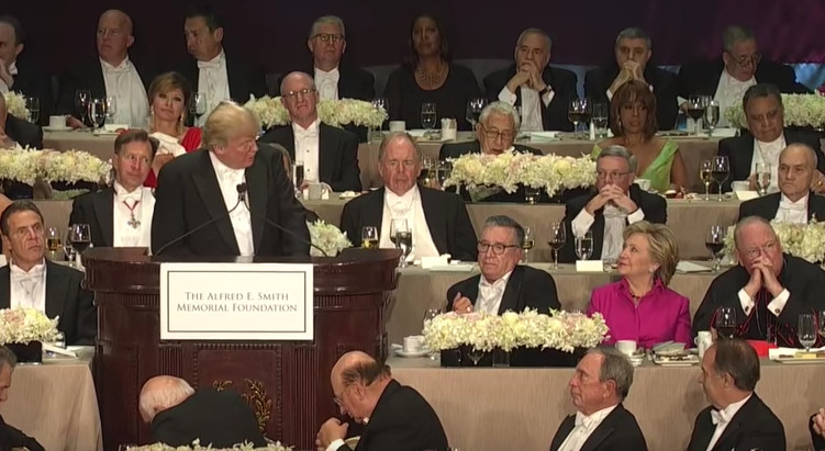 Al Smith Dinner 2017
 Donald Trump New York Corruption & A Loss of Faith in