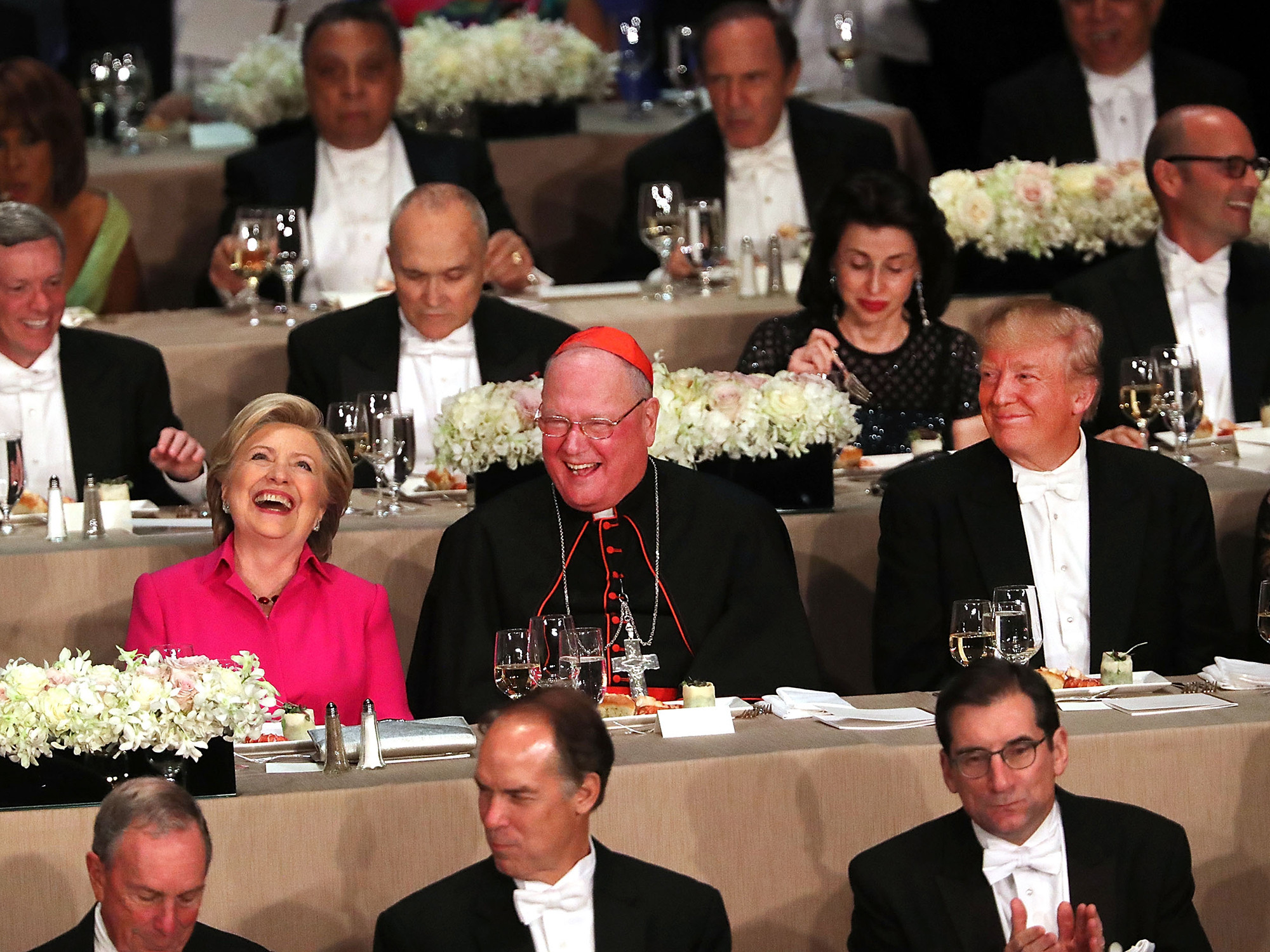 Al Smith Dinner
 Donald Trump and Hillary Clinton Trade Barbs at Alfred E