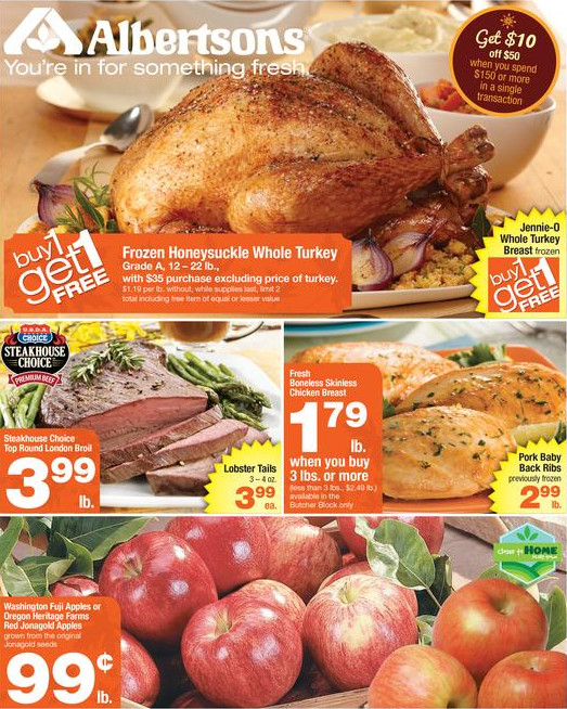 Albertsons Thanksgiving Dinners
 Where To Buy Prepared Thanksgiving Meals In Phoenix