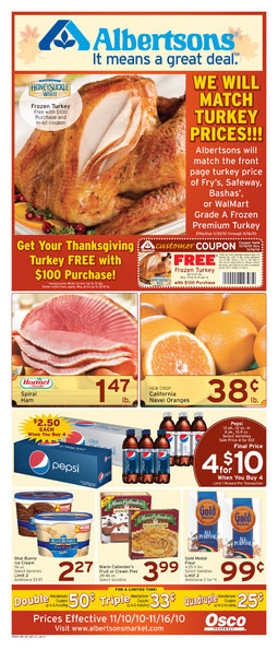 Albertsons Turkey Dinner
 Alicias Deals in AZ – Search Results – local dines