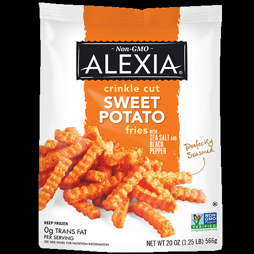 Alexia Sweet Potato Fries
 Sweet Potato Fries Sea Salt Alexia Foods
