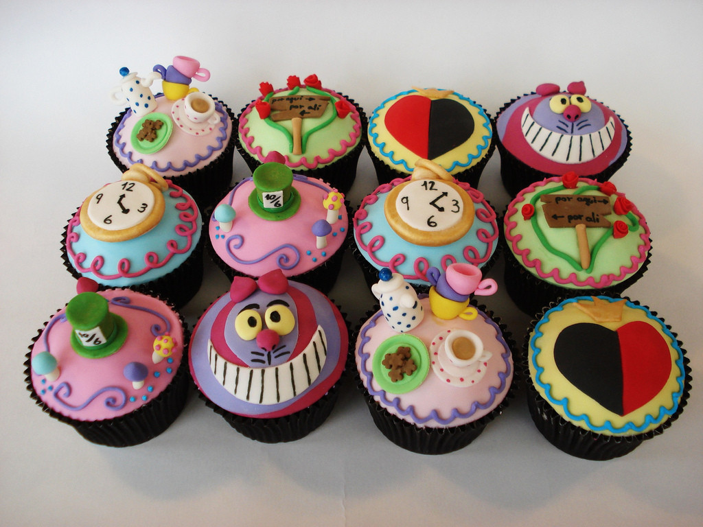 Alice In Wonderland Cupcakes
 Alice in Wonderland Cupcakes