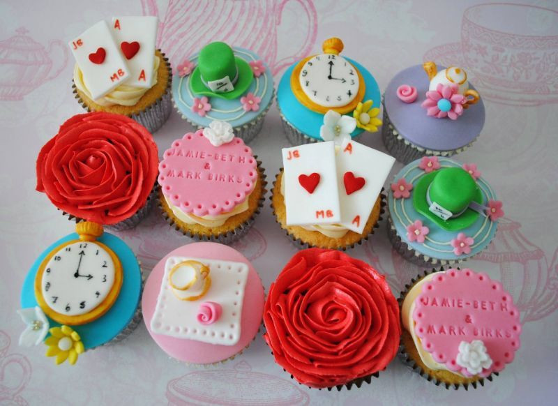 Alice In Wonderland Cupcakes
 Miss Cupcakes Cake Maker in Shepherds Bush London UK