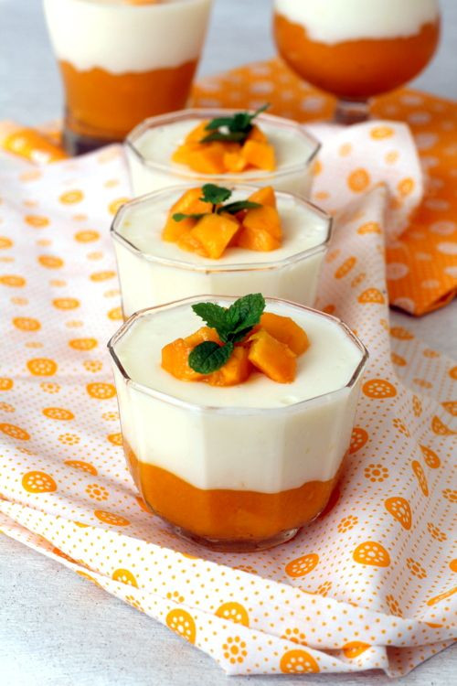 All Recipes Desserts
 Mango Panna Cotta Recipe