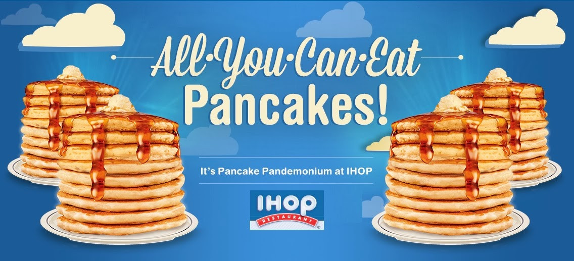 All You Can Eat Pancakes
 Bonggamom Finds IHOP All You Can Eat Pancakes are back