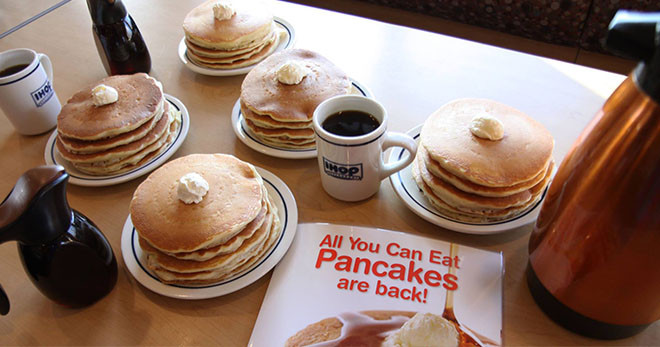 All You Can Eat Pancakes
 IHOP All You Can Eat Pancakes