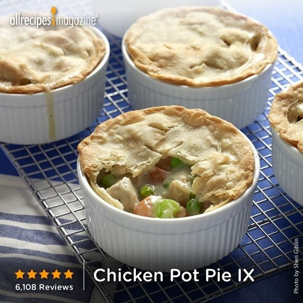 Allrecipes Chicken Pot Pie
 1000 images about Chicken Pot Pie IX on Pinterest