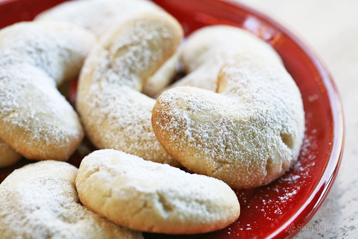 Almond Cookies Recipe
 Almond Crescent Cookies Recipe