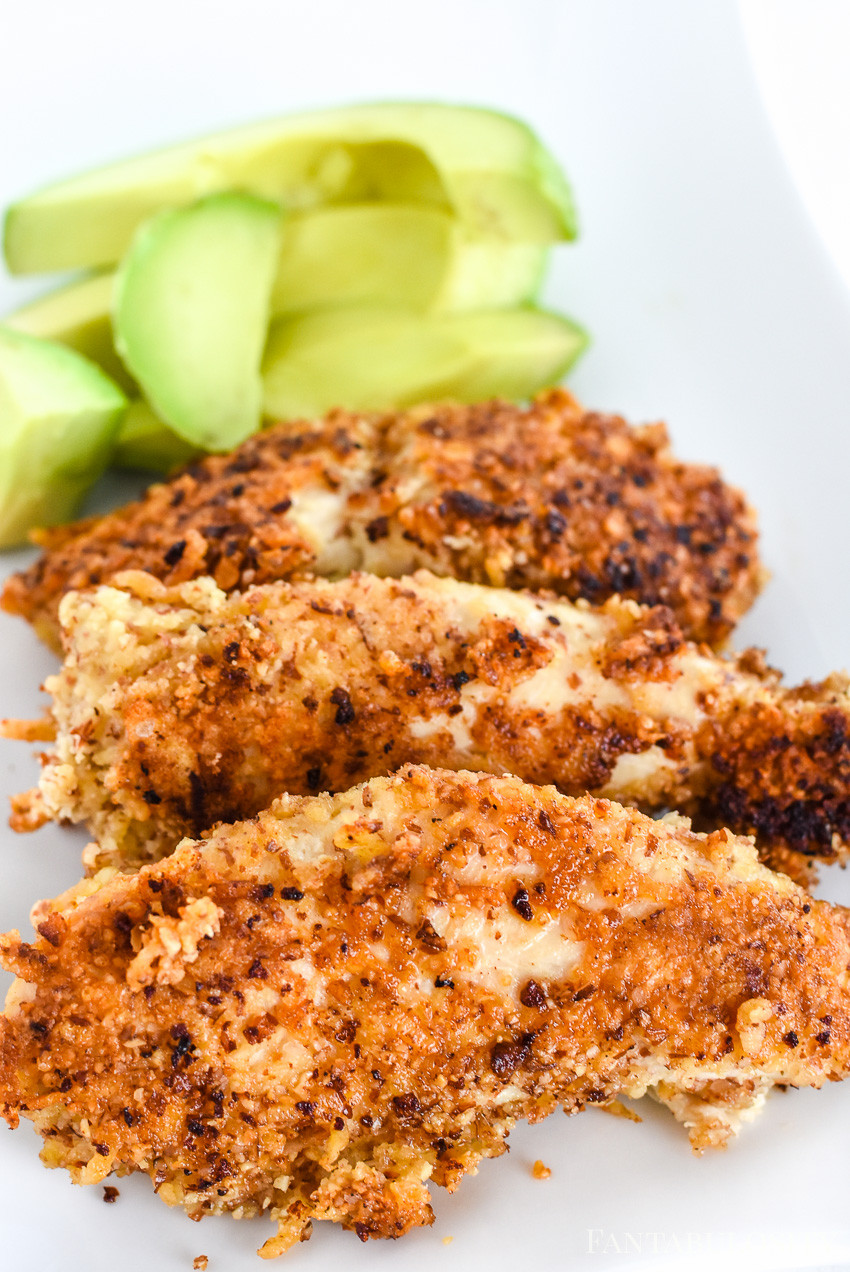 Almond Flour Chicken Tenders
 Low Carb Parmesan Chicken Tenders Fantabulosity