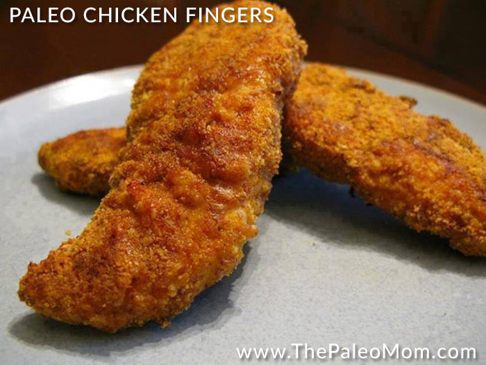 Almond Flour Chicken Tenders
 Paleo Chicken Fingers