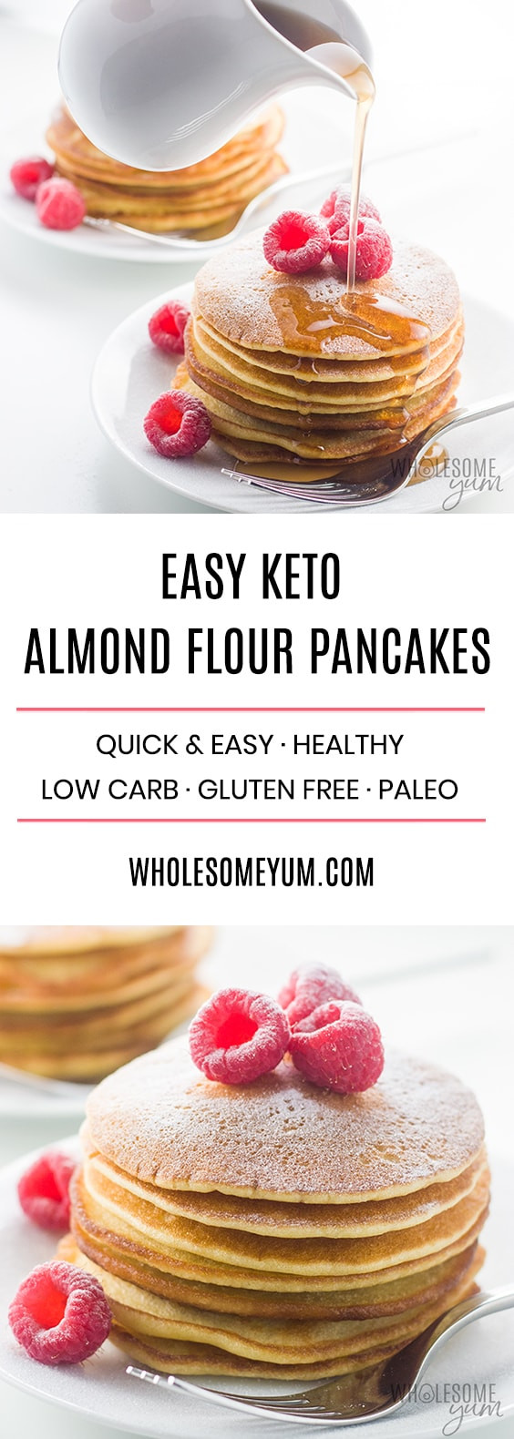 Almond Flour Pancakes Keto
 Easy Keto Almond Flour Pancakes Recipe