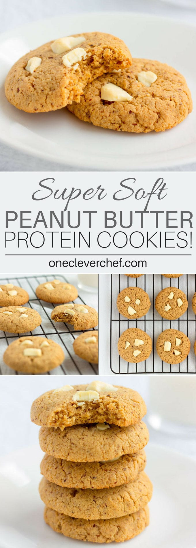 Almond Flour Peanut Butter Cookies
 Almond Flour & Peanut Butter Protein Cookies e Clever Chef