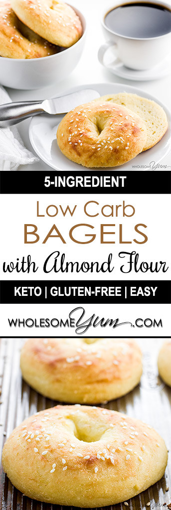Almond Flour Recipes Low Carb
 Keto Low Carb Bagels Recipe with Fathead Dough Gluten Free